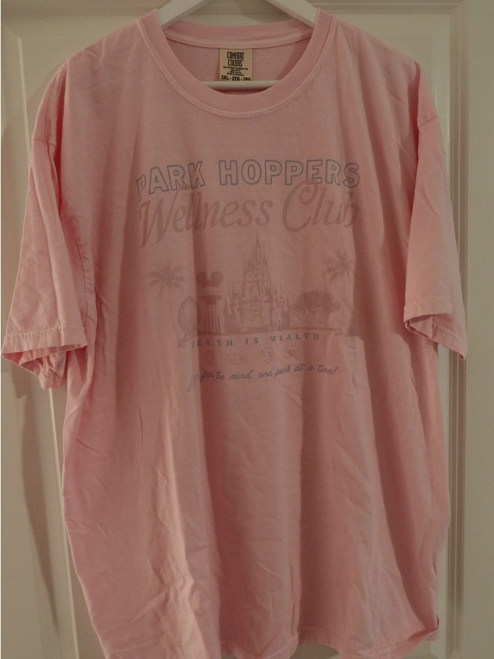 Disney World Graphic Tee, Park Hoppers Wellness Club